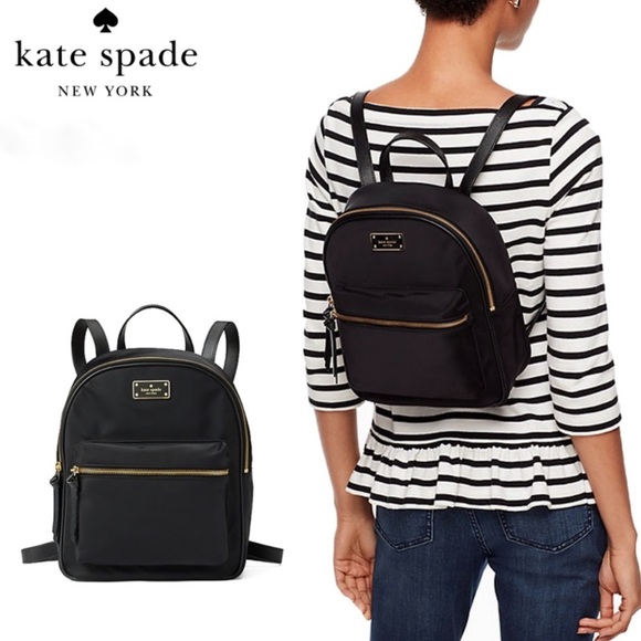 kate spade Handbags - Kate Spade Small Bradley Black Backpack